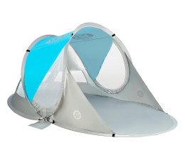 Namiot plażowy Nils Camp Namiot plażowy samorozkładający parawan XXL niebieski