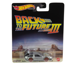 Pojazd / tor i garaż Hot Wheels Premium Retro Entertainment Back To The Future Time Machine
