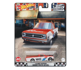 Pojazd / tor i garaż Hot Wheels Premium Boulevard 1975 Datsun Truck
