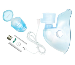 Inhalator dla dzieci Neno Bene - Mobilny nebulizator + pojemnik na leki