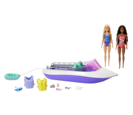 Lalka i akcesoria Barbie Zestaw filmowy 2 lalki + łódź