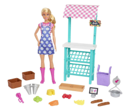 Lalka i akcesoria Barbie Targ farmerski Zestaw + lalka