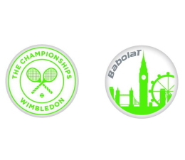 Tenis ziemny Babolat Wibrastop tenisowy Wimbledon x2