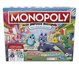 Gra planszowa / logiczna Hasbro Moje pierwsze Monopoly