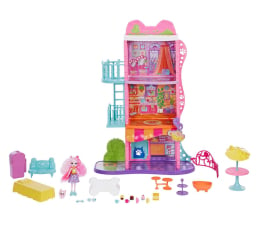 Lalka i akcesoria Mattel Enchantimals Miejski domek z kawiarenką
