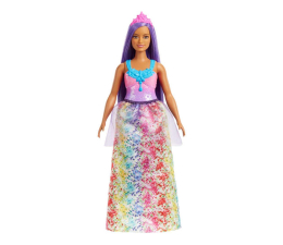 Lalka i akcesoria Barbie Dreamtopia Lalka podstawowa fioletowe włosy
