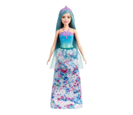 Lalka i akcesoria Barbie Dreamtopia Lalka podstawowa turkusowe włosy