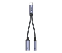 Przejściówka Unitek Adapter USB-C - minijack 3.5mm, USB-C 60W