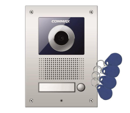 Domofon/wideodomofon Commax Kamera z regulacją optyki i RFID, optyka 960p
