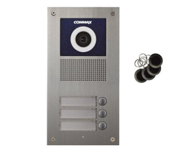 Domofon/wideodomofon Commax Kamera 3-abonent. z regulacją optyki  i RFID