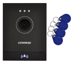 Domofon/wideodomofon Commax Kamera IP jednoabonentowa z czytnikiem RFID