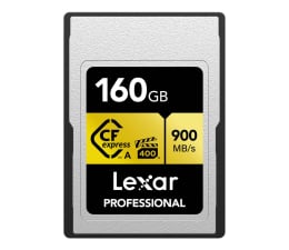 Karta pamięci CFexpress Lexar 160GB Professional Type A GOLD 900MB/s VPG400