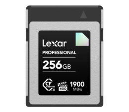 Karta pamięci CFexpress Lexar 256GB Professional Type B DIAMOND 1900MB/s VPG400