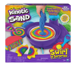 Zabawka plastyczna / kreatywna Spin Master Kinetic Sand - Zakręcone kolory
