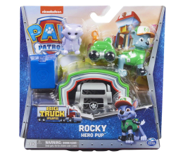 Pojazd / tor i garaż Spin Master Psi Patrol Ciężarówka z figurką Rocky