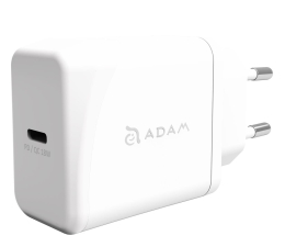Ładowarka do smartfonów Adam Elements OMNIA F1 USB-C 20W (biała)
