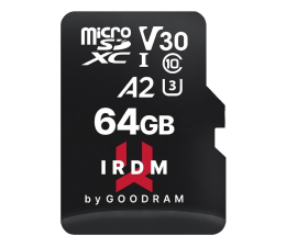 Karta pamięci microSD GOODRAM 64GB microSDXC IRDM 170MB/s UHS-I U3 V30 A2