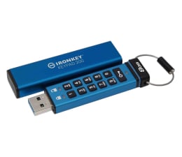 Pendrive (pamięć USB) Kingston 8GB IronKey Keypad 200 FIPS 140-3 Lvl 3 AES-256