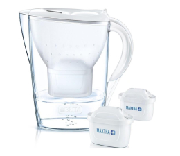 Filtracja wody Brita Dzbanek filtrujący Marella XL biały + 2 wkłady Pure