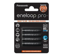 Bateria i akumulatorek Panasonic ENELOOP PRO AAA 930mAh 4 szt