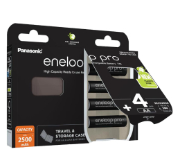 Bateria i akumulatorek Panasonic ENELOOP PRO AA 2500mAh 4 szt + box