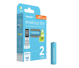 Bateria i akumulatorek Panasonic Eneloop Lite 550mAh - blister 2 sztuki