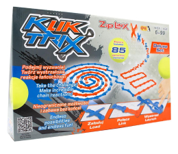 Gra zręcznościowa Epee KlikTrix - zestaw De Luxe 38 klikerów + 5 piłek