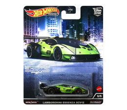 Pojazd / tor i garaż Hot Wheels Premium Car Culture Lamborghini Essenza SCV12 Green