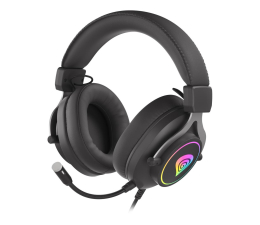 Słuchawki przewodowe Genesis Neon 750 RGB czarne