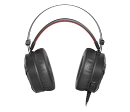 Słuchawki przewodowe Genesis Neon 360 czerwone