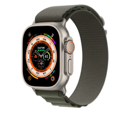 Smartwatch LTE Apple Watch Ultra Titanium/Green Alpine Loop M LTE