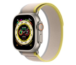 Smartwatch LTE Apple Watch Ultra Titanium/Yellow Beige Trail Loop S/M LTE