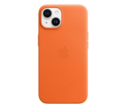 Etui / obudowa na smartfona Apple Skórzane etui z MagSafe iPhone 14 Plus pomarańcz