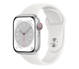Smartwatch LTE Apple Watch 8 41/Silver Aluminum/White Sport LTE