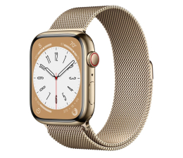 Smartwatch LTE Apple Watch 8 45/Gold Milanese Loop LTE