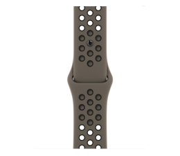 Pasek do smartwatchy Apple Pasek sportowy Nike w kolorze Olive Grey/czarnym 45 mm