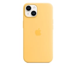 Etui / obudowa na smartfona Apple Silikonowe etui z MagSafe iPhone 14 zółte