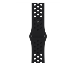 Pasek do smartwatchy Apple Pasek sportowy Nike w kolorze czarnym/czarnym 45 mm