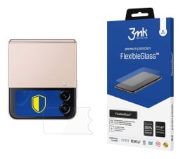 Folia / szkło na smartfon 3mk Flexible Glass do Samsung Galaxy Z Flip 4 (front)
