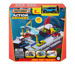 Pojazd / tor i garaż Mattel Matchbox Prawdziwe Przygody Port