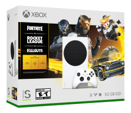 Konsola Xbox Microsoft Xbox Series S + Fortnite + Rocket + Fallguys