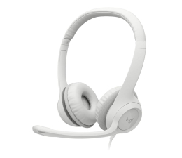 Słuchawki biurowe, callcenter Logitech H390 biały