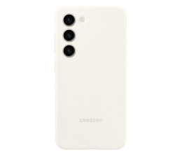 Etui / obudowa na smartfona Samsung Silicone Case do Galaxy S23 kremowe
