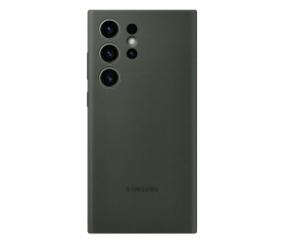 Etui / obudowa na smartfona Samsung Silicone Case do Galaxy S23 Ultra zielone