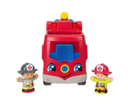 Zabawka dla małych dzieci Fisher-Price Little People Wóz strażacki Małego Odkrywcy