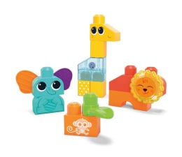 Klocki dla dzieci Mega Bloks Aktywizujące zwierzątka z dżungli