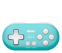 Pad 8BitDo Zero 2 Bluetooth Gamepad Mini Controller - Turquoise