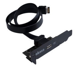 Kontroler Akasa Low Profile PCI Bracket USB 3.1 Typ C