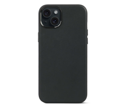 Etui / obudowa na smartfona Decoded Leather Back Cover do iPhone 15 Plus black