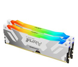 Pamięć RAM DDR5 Kingston FURY 32GB (2x16GB) 7200MHz CL38 Renegade RGB White XMP